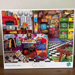 1500 Piece Buffalo Puzzle. Pizza Arcade